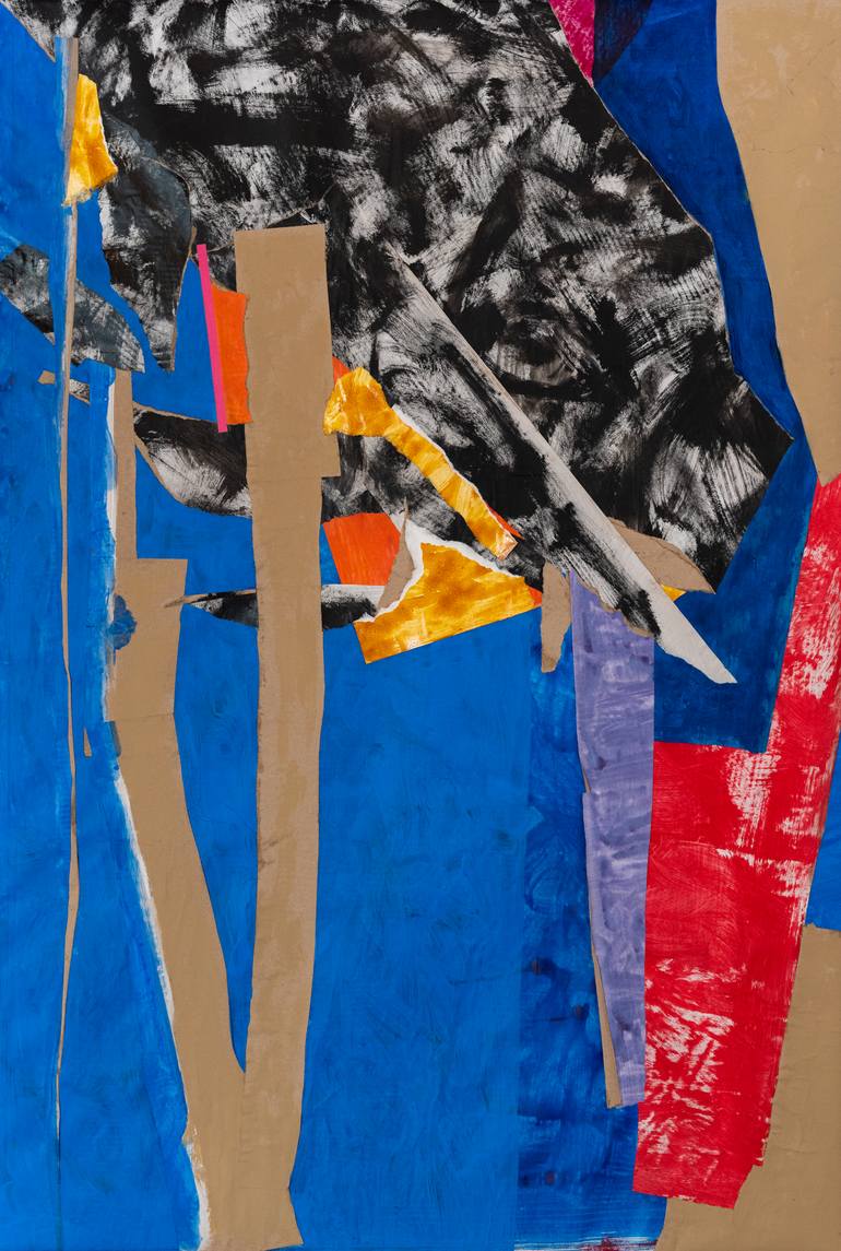 Original Minimalism Abstract Painting by Hagel Art