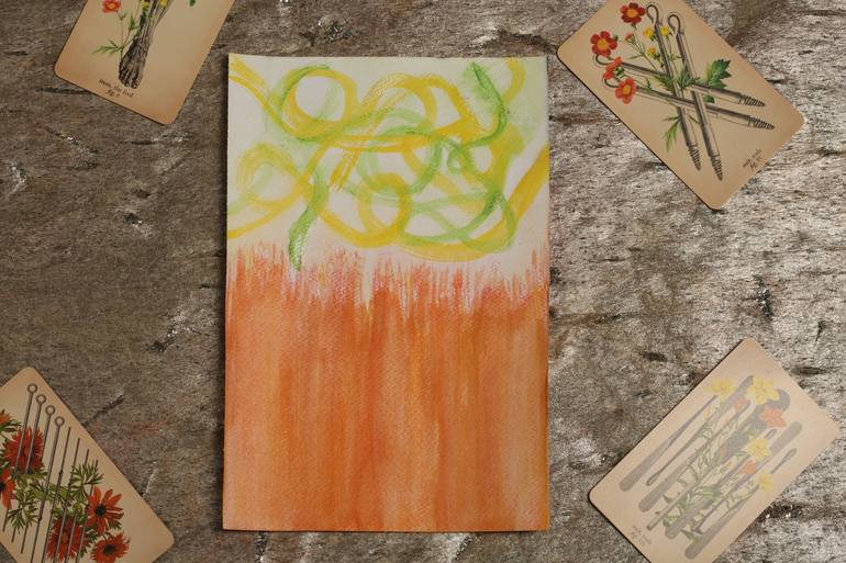 Original Abstract Painting by Hazal Altun