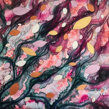 Original Modern Abstract Paintings by Luna Nguyen