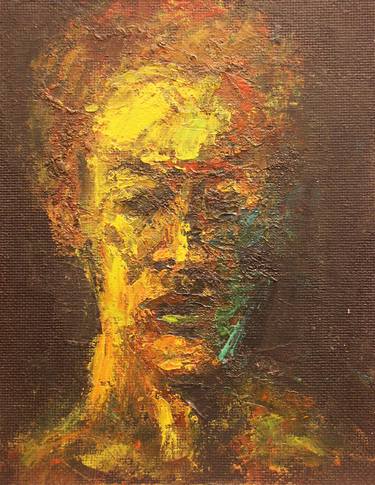 Original Portrait Painting by Dean Harkness