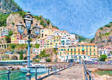 Amalfi colors (42x30in) - Limited Edition 3 of 30 thumb