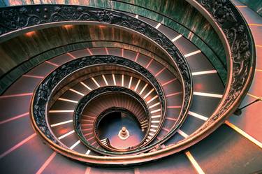 Spiral staircase – Vatican Museum - Limited Edition 1 of 20 thumb