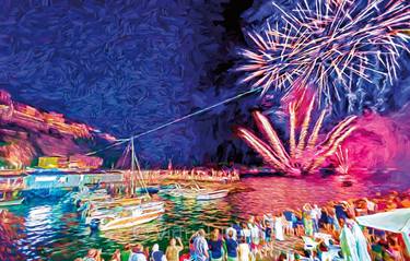 Sorrento – Fireworks in Marina Grande - Limited Edition 1 of 10 thumb