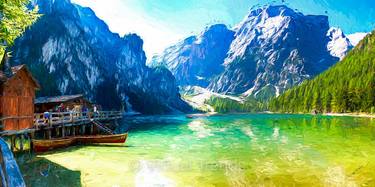 Lake Braies, panorama XL - Limited Edition 1 of 20 thumb
