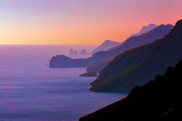 Romantic seascape from Positano to Capri - Ltd Edition 3 of 30 thumb