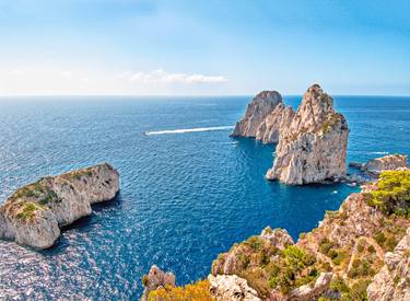 Capri – Faraglioni rocks from Tragara - Limited Edition 1 of 20 thumb