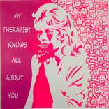 My therapist knows ALL about you - Brigitte Bardot Cat Lady by Pure Evil