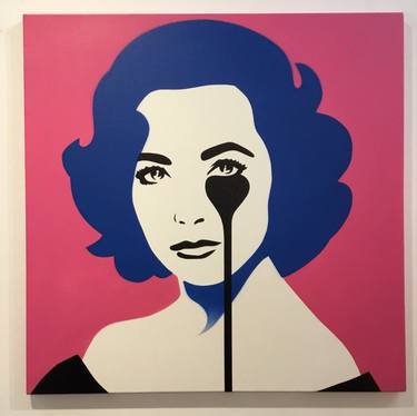 Original Pop Art Celebrity Paintings by Pure Evil