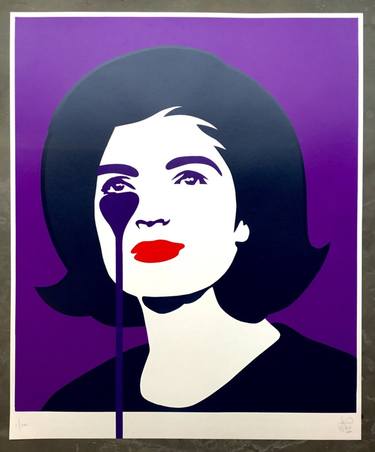 JFK's Nightmare - The First Lady in Deep Purple - Edition of 100 thumb