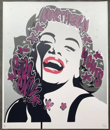 Screaming Marilyn - Northern Lights - Limited Edition 1 of 1 thumb