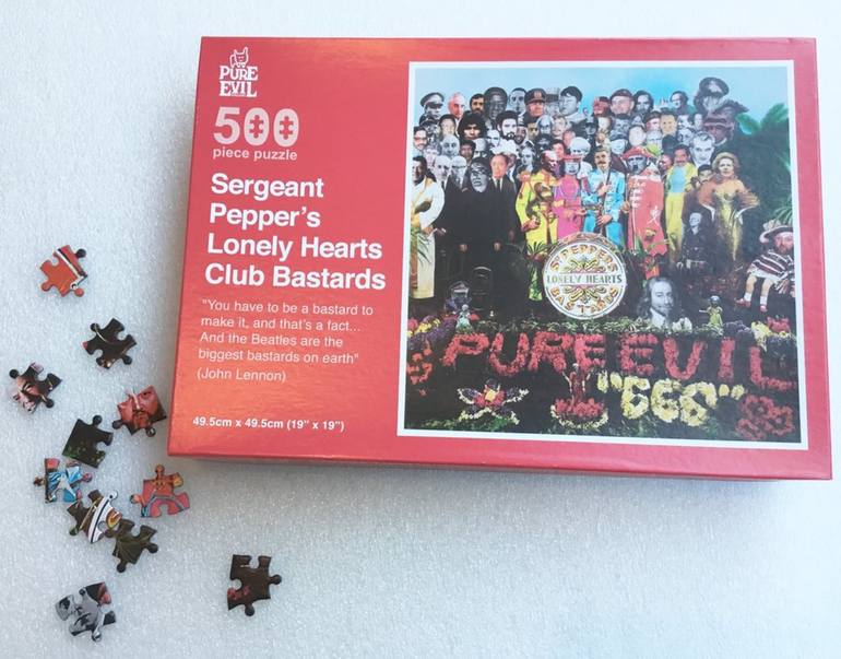 Sergeant Peppers Lonely Hearts Club Bastards Jigsaw New Media By Pure Evil Saatchi Art