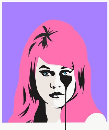 JANE FONDA - BUBBLEGUM PINK - Limited Edition of 100 thumb