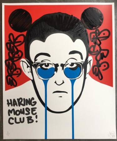 KEITH HARING'S NIGHTMARE - HARING MOUSE CLUB - Limited Edition 1 of 1 thumb
