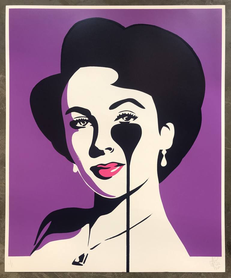 Liz Loves Richard - Violet - Limited Edition of 100 Printmaking by Pure ...