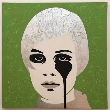 Original Pop Art Women Paintings by Pure Evil