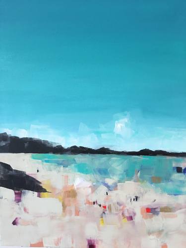 Print of Abstract Beach Paintings by Andrea Bijou