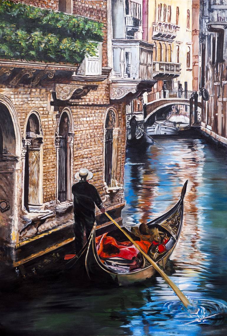 Venice Painting by Shahid Mahmood | Saatchi Art