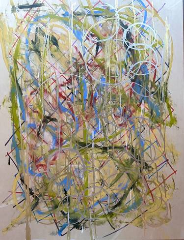 Original Abstract Expressionism Abstract Paintings by Joseph Skarzynski