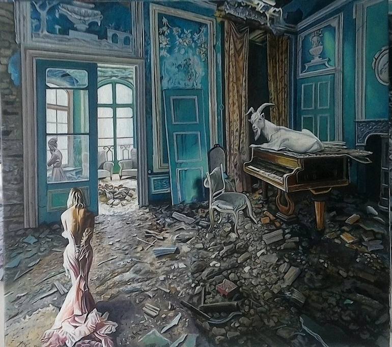 Abandoned Painting by Valery Yershov | Saatchi Art