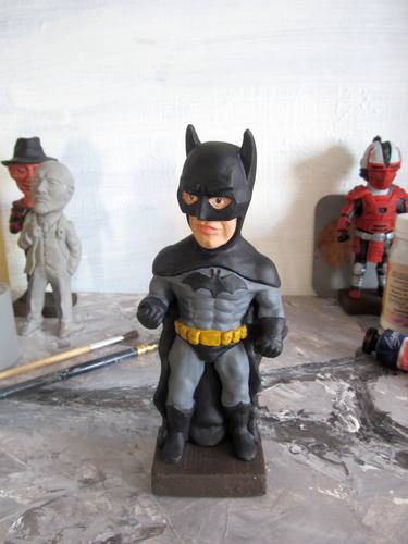 Batman, Superhero, DC, Horror, Figurine, Art Toy, Comics, Figure, Miniature thumb