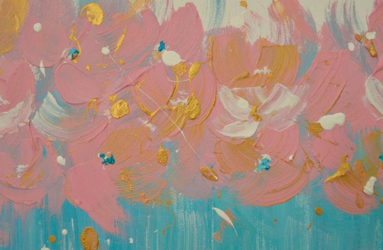Original Floral Painting by Olesia Liakhovych