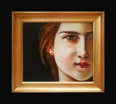Original Portrait Painting by Livio Pignalosa