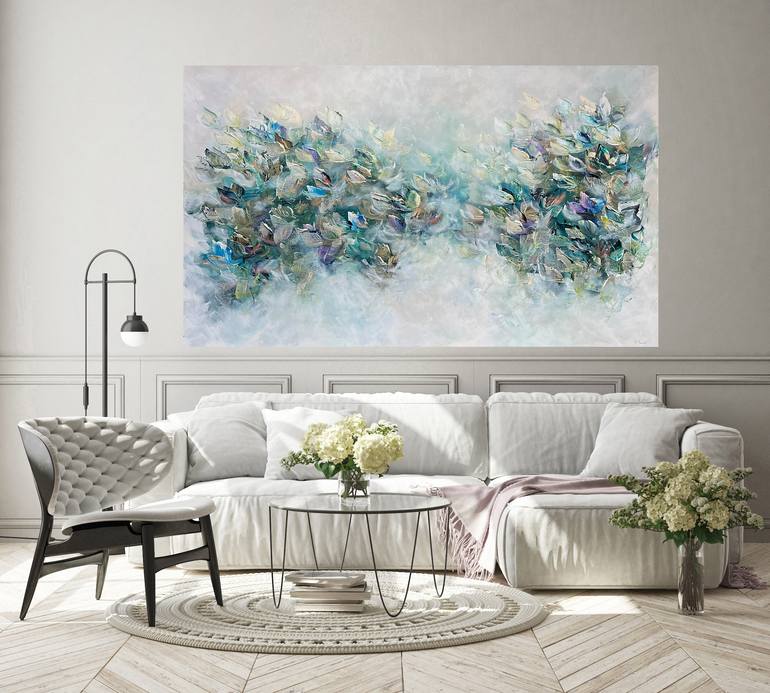 Original Abstract Expressionism Abstract Painting by Vé Boisvert