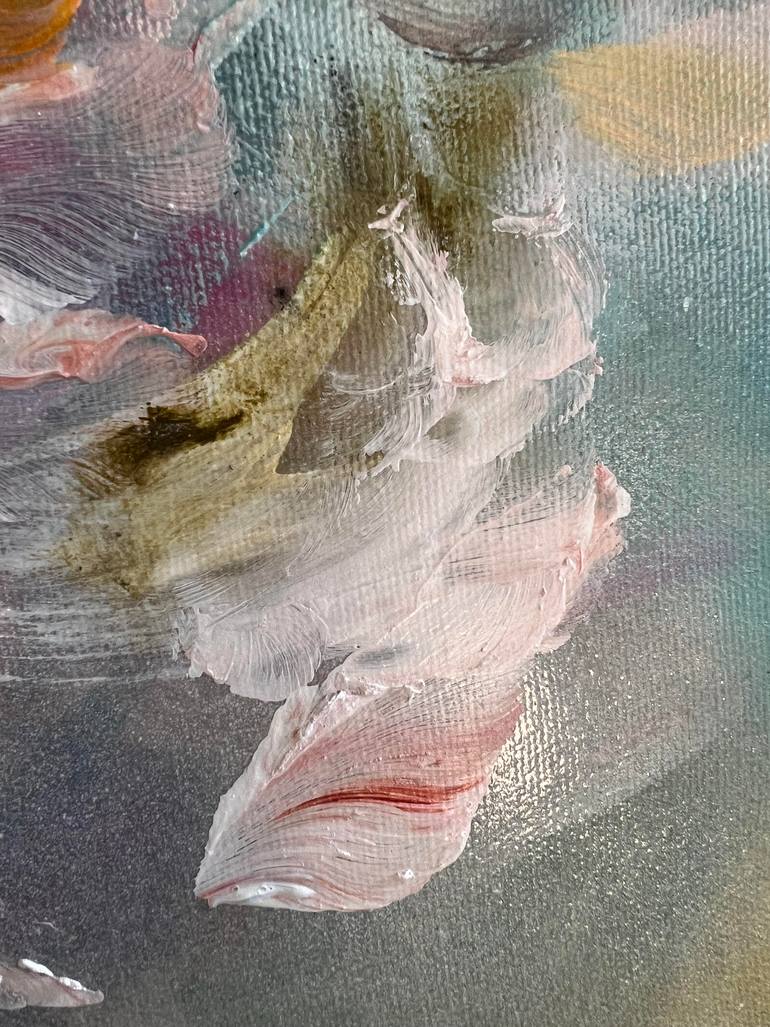 Original Abstract Expressionism Abstract Painting by Vé Boisvert