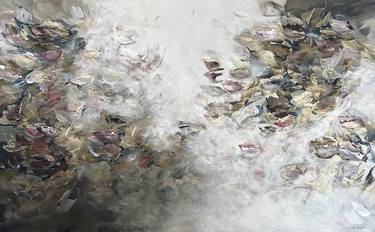 Original Abstract Expressionism Abstract Painting by Vé Boisvert