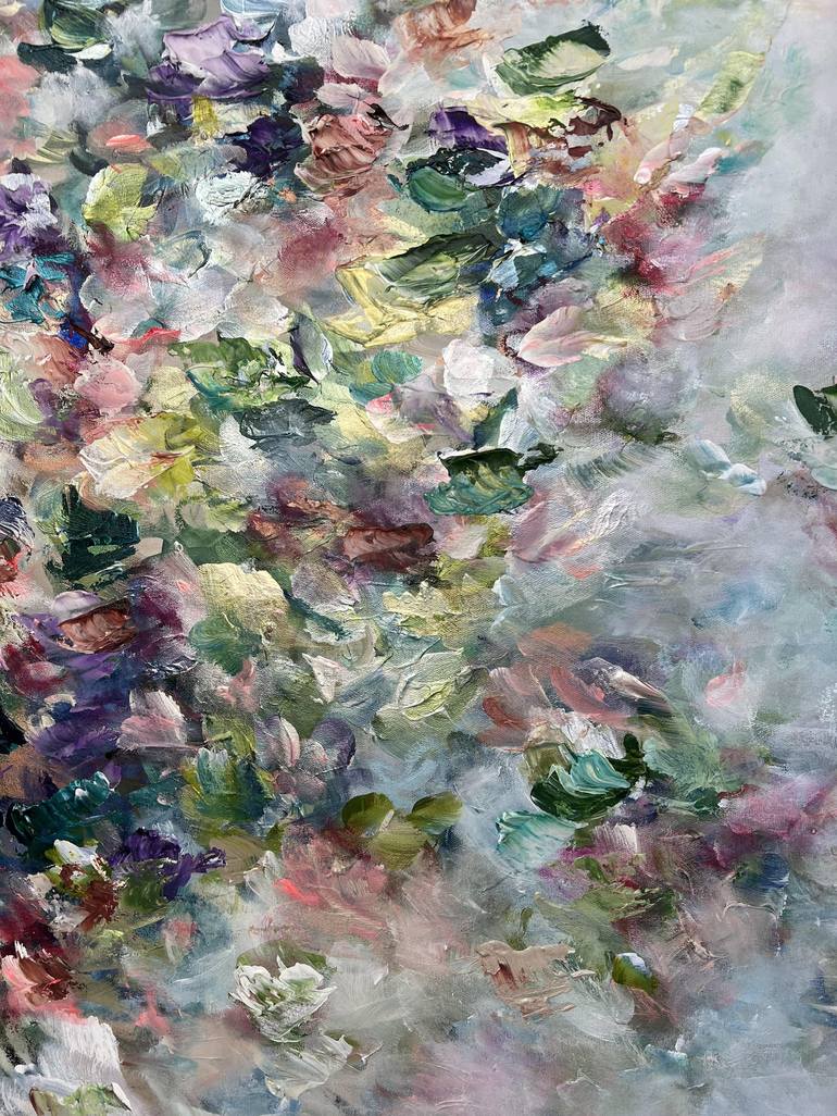 Original Abstract Expressionism Abstract Painting by Vé Boisvert