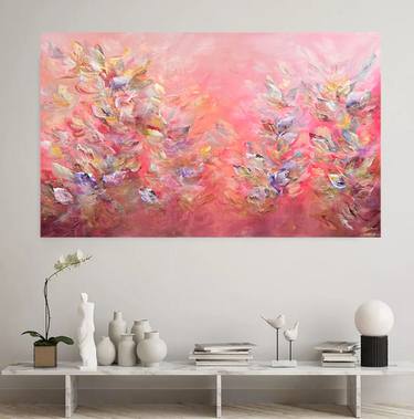 Original Abstract Expressionism Abstract Painting by Vé Boisvert