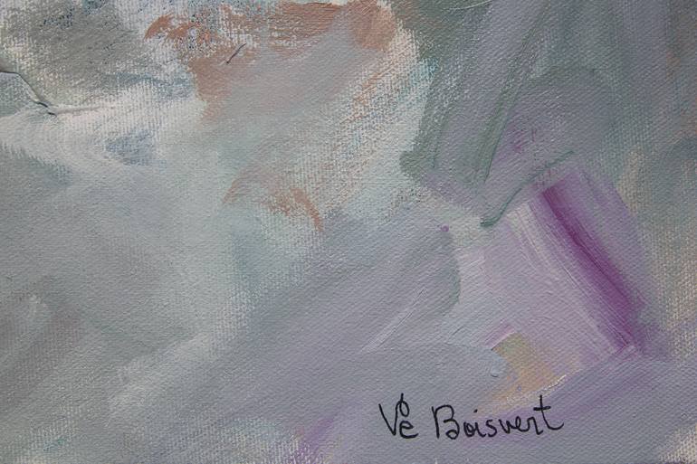 Original Abstract Expressionism Abstract Painting by Vé Boisvert