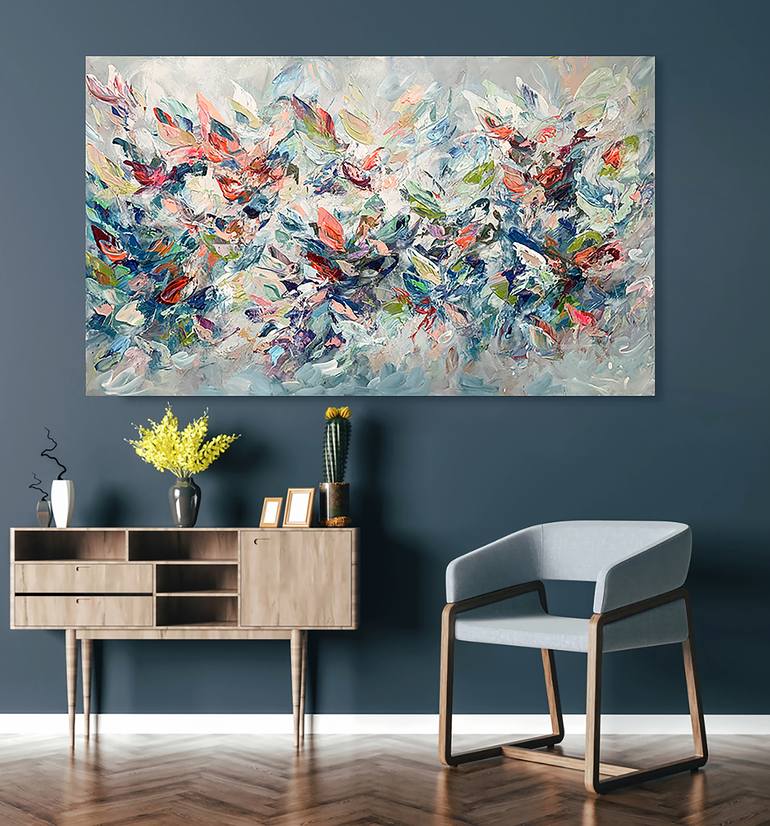 Original Abstract Painting by Vé Boisvert