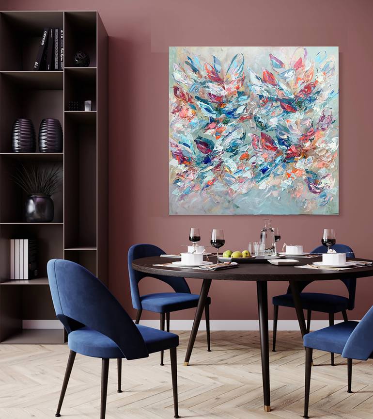 Original Abstract Painting by Vé Boisvert