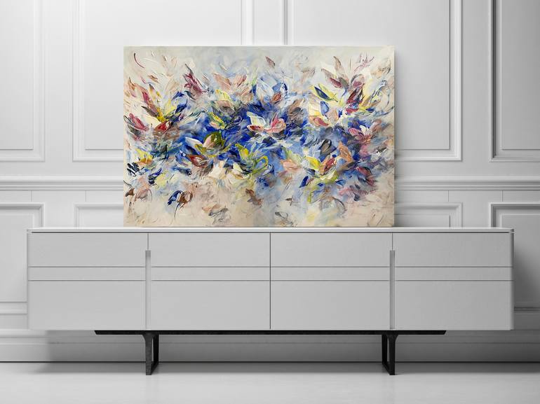 Original Abstract Painting by Vé Boisvert