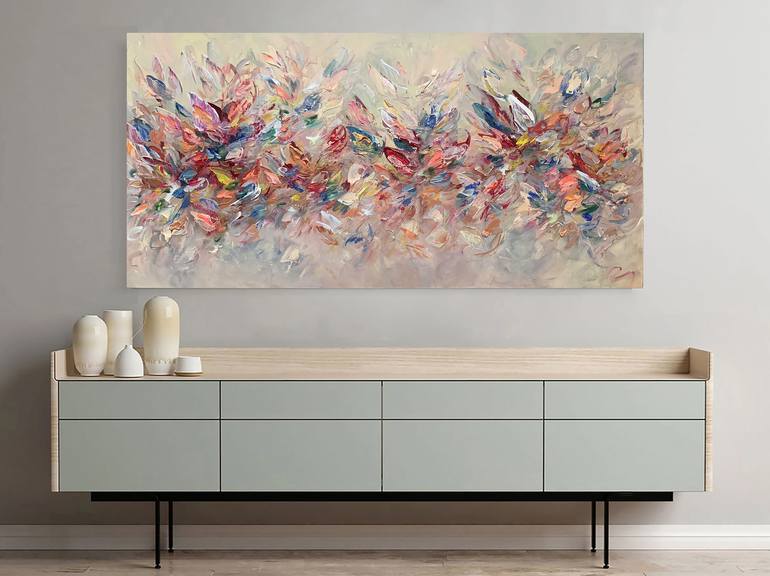 Original Abstract Painting by Vé Boisvert