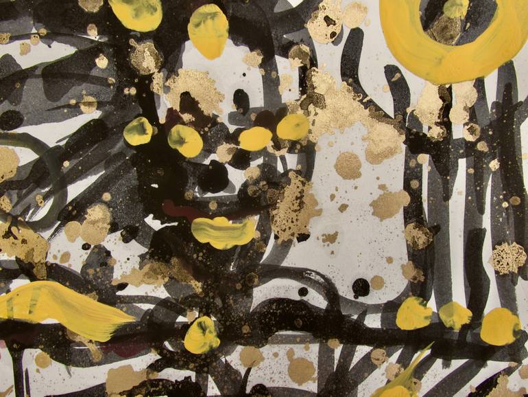 Original Abstract Drawing by Marshmellow Mar Shy Sun