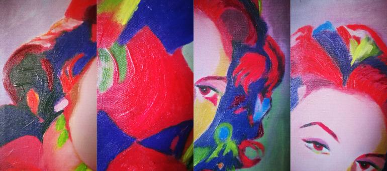 Original Impressionism Pop Culture/Celebrity Painting by Carlos Piedra
