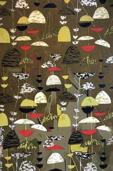Print of Modern Patterns Paintings by Erin McGee Ferrell
