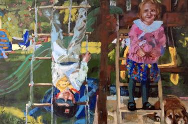 Original People Paintings by Erin McGee Ferrell