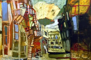 Print of Figurative Cities Paintings by Erin McGee Ferrell