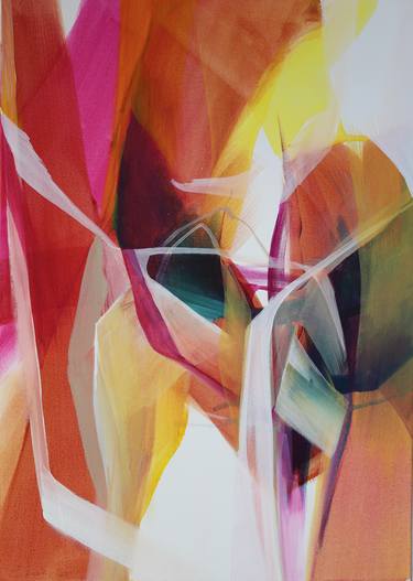 Original Abstract Paintings by Eva Bunker