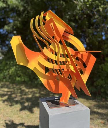 Original Abstract Sculpture by David Sheldon