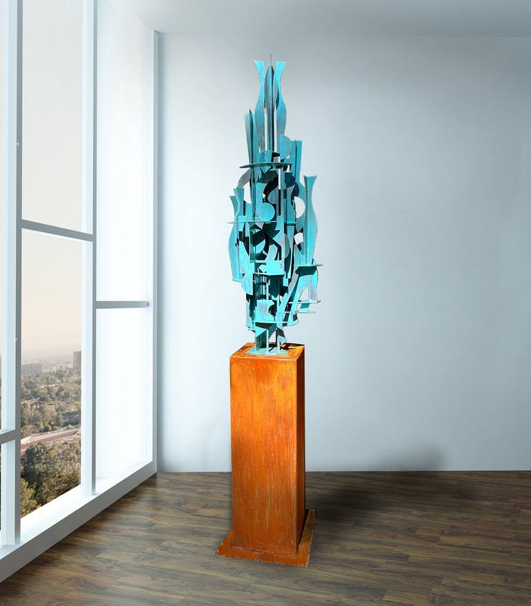 Original 3d Sculpture Abstract Sculpture by David Sheldon