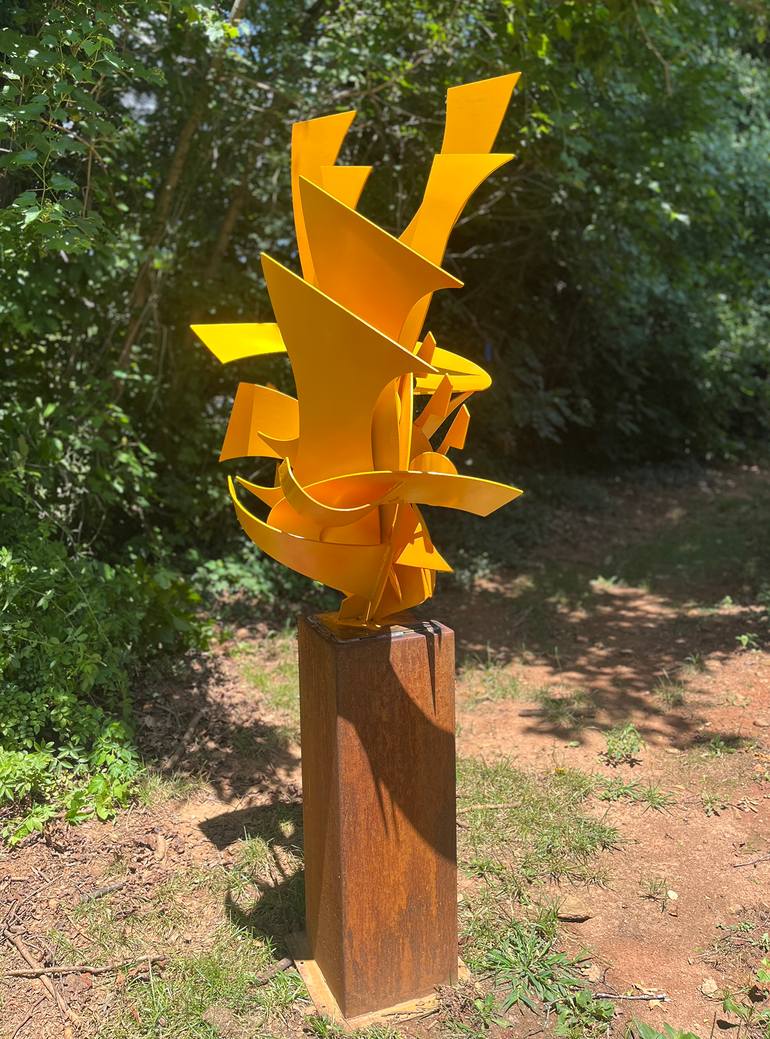 Original Abstract Expressionism Abstract Sculpture by David Sheldon