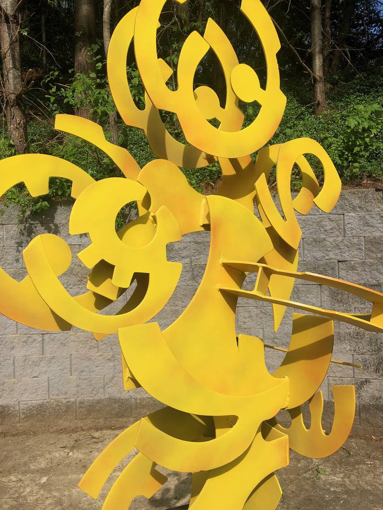 Original Abstract Sculpture by David Sheldon