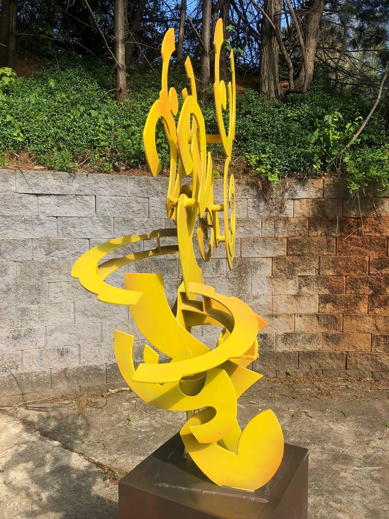 Original Abstract Sculpture by David Sheldon