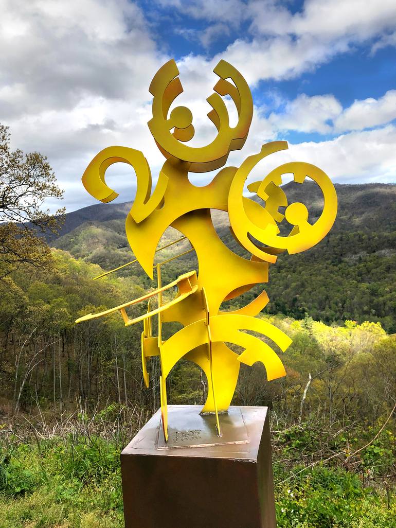 Original Abstract Sculpture by David Sheldon