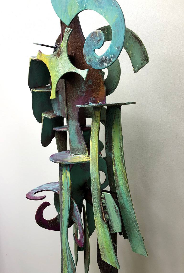 Original Abstract Sculpture by David Sheldon