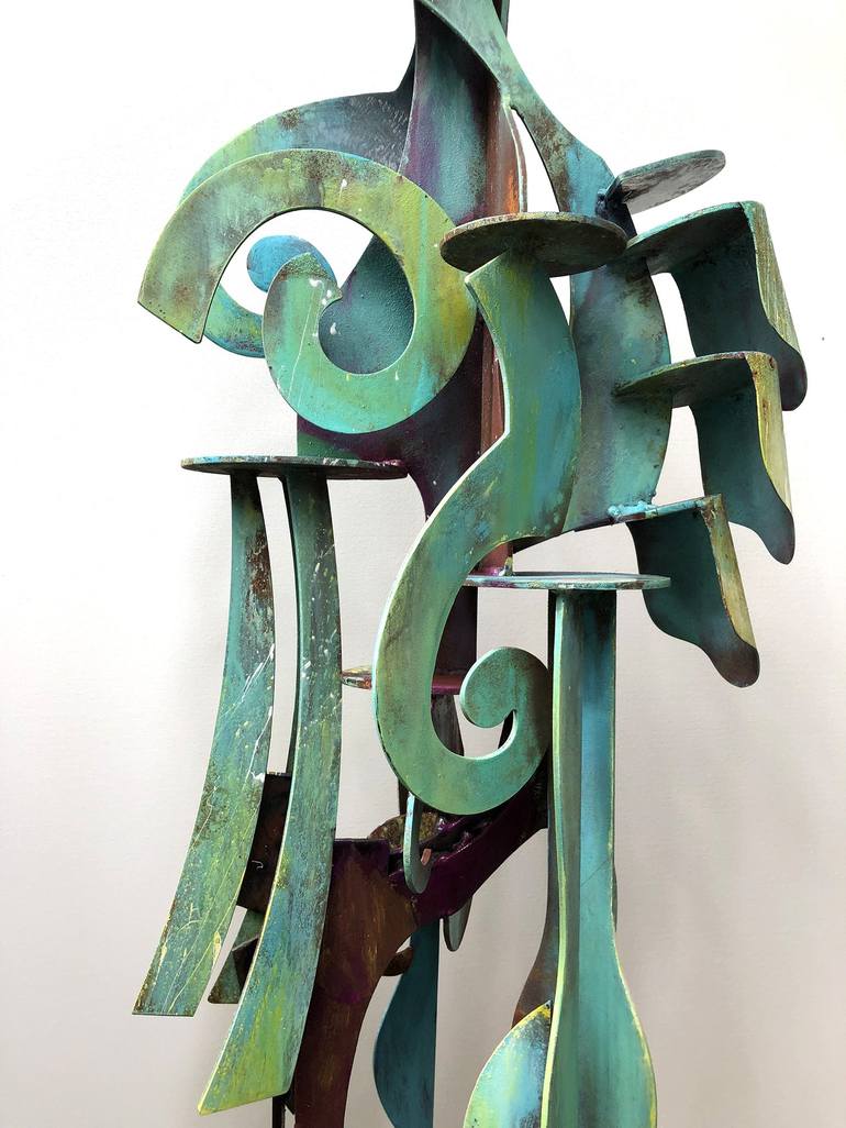 Original Abstract Sculpture by David Sheldon